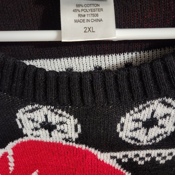 STAR WARS DARTH VADER UGLY CHRISTMAS SWEATER - Picture 3 of 3